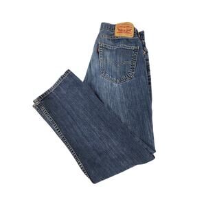 Levi’s 514 Men Jeans Size 30x30(28) Straight Fit Dark Wash Denim Great Condition